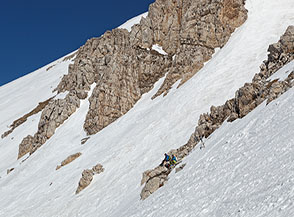 &ldquo;Rinunciatari alla cima&ldquo; (Rava della Giumenta Bianca).