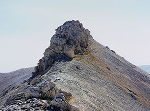 I roccioni sulla cima di Monte Sant&rsquo;Angelo.