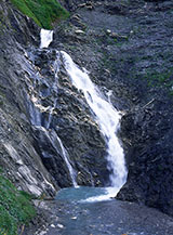 Cascate di Bella Comba in Val Ferret.