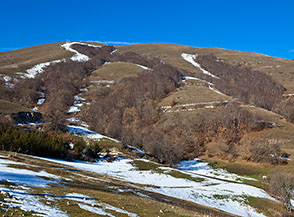 Le pendici della Cresta Nord-Est del Monte la Speluca.
