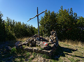 In cima al Monte Botte Donato.
