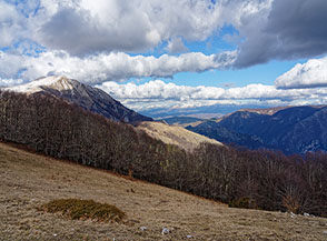 Monte Valloni visto dal Colle del Termine.