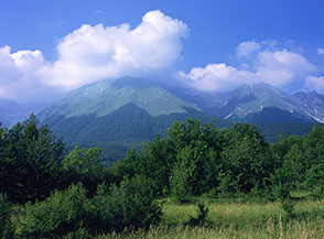 La Cresta delle Fienare vista dalla zona di Pretara.