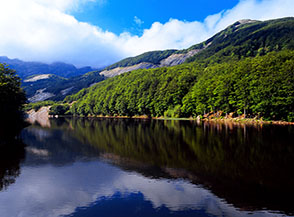 Scorcio sul bacino inferiore dei Lagoni.