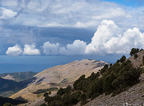 &ldquo;Nuvole sulla costa&ldquo; (da Chiaia Grande).