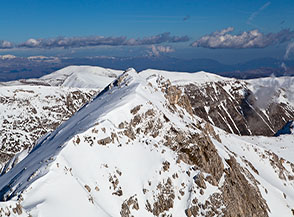 La prima punta di Cimata Fossa dei Cavalli.
