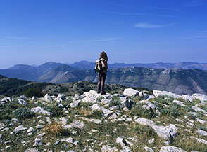 Monte Calvo e gli Ausoni.