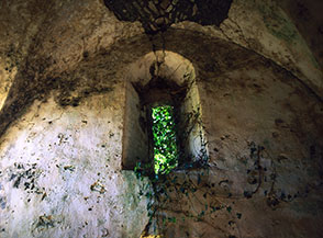La volta interna alla Chiesa di Sant&rsquo;Angelo.