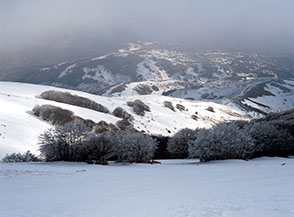 Affaccio sulla Valle Cupa.