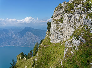Scorcio sulla bellissima Costa di Monte Baldo.