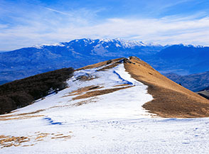 Inizio della Cresta Sud-Est del Monte Cappucciata.