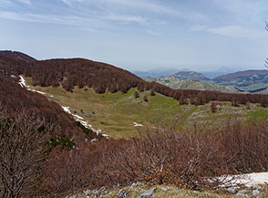 Vista sul Piano di Caramolo.