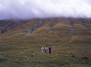 Il Campiglione, ai piedi del Versante Ovest del Monte Corvo.