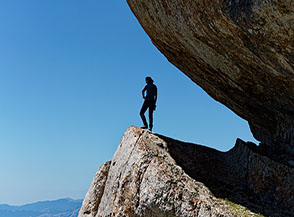 &ldquo;Profilo in chiaro-scuro&ldquo; (Grotta del Capraro).