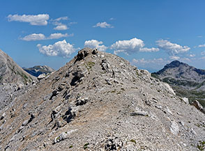 Verso Cima le Renare.