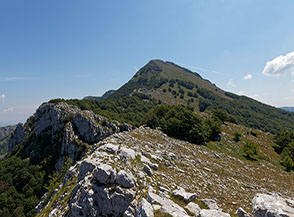 Monte della Nuda visto da Colle Medoro.