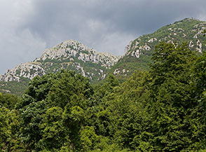 Da Costa Netti un ultimo sguardo verso la montagna.