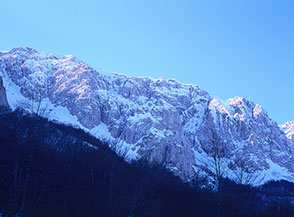 La Parete Nord di Monte di Canale.