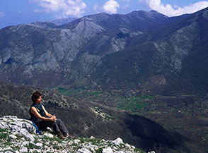 &ldquo;Rifornimento di energia&rdquo; (sulla cima di Monte Revole).