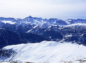 I pascoli d&rsquo;alta quota sul Monte Fraiteve.