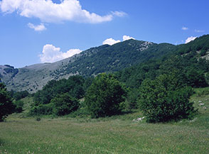 Il Maglia Cupa visto dai Prati di Sante Marie.