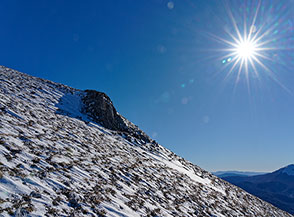 &ldquo;La nostra stella&ldquo; (Cresta Ovest della Croce di Monte Giano).