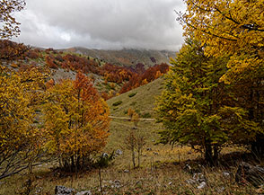 Scorcio di fine gita nella Valle dei Campanili.