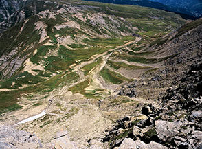 Splendido affaccio sulla testata del Fosso del Tordino.