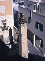Particolare su Via Corridoio a Ponza Porto.