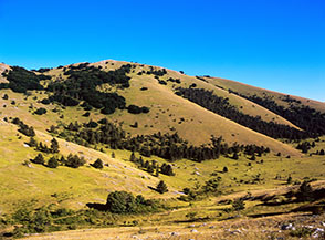 L&rsquo;amena Valle del Lago al Passo delle Capannelle.
