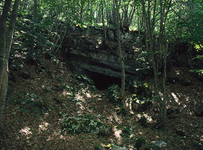 L&rsquo;ingresso della Grotta d&rsquo;Orlando.