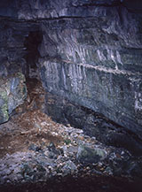 Interno della Grotta d&rsquo;Orlando.