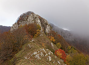 Tuppo dell&rsquo;Uovo ripreso da ovest.