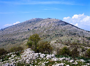 Il Monte Maio visto dal Monte Feuci.