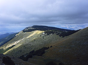 La cresta di Prato Maiuri dal Marcolano.