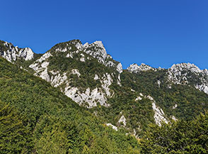 Il Versante Est di Monte Marrone.