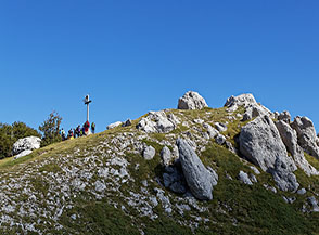 La vetta del Monte Marrone.