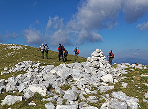 In cima al Monte Ferruccia.