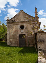 La chiesetta di Borgo Zampani.