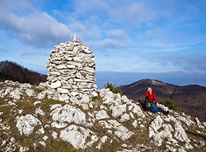 &ldquo;L&rsquo;omone&ldquo; (sull&rsquo;Anticima Sud del Monte Pizzuto).