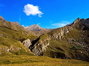 Il Vallone Varaita di Rui all&rsquo;altezza della Grange Rui.