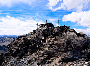 La cima del Monte Mongioia o Bric de Rubren.