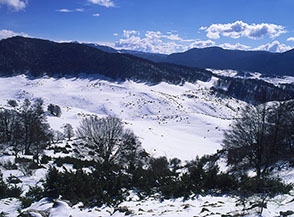 Il Piano Morbano in veste invernale.