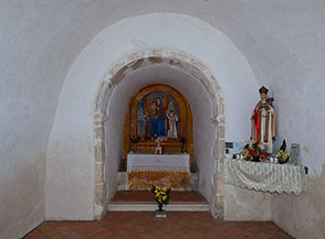 Interno di Sant&rsquo;Erasmo.