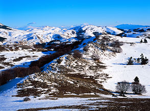 La dolce Cresta Sud di Colle Grande.