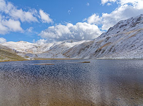 Infine giunti al Lago Pantaniello.