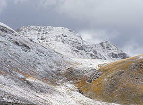 &ldquo;Arriva l&rsquo;Inverno&ldquo; (dal Lago Pantaniello verso Serra Rocca Chiarano).