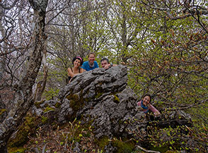 &ldquo;I folletti del Petricelle&ldquo; (in cima al Monte Petricelle).