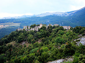 Le rovine del Convento di Colloreto.