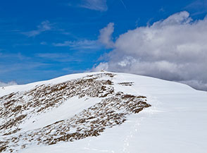 La cima del Monte Puzzillo.
